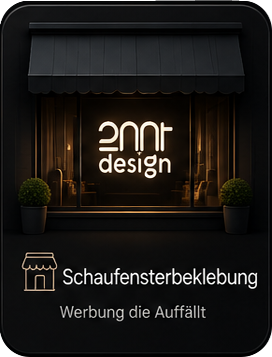 Schaufensterbeklebung
